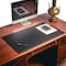 Dacasso Black Leatherette 38" x 24" Desk Mat without Rails PR-1032 - alternate 4